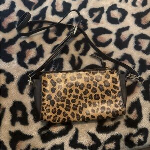 Tory Burch Leopard Print Crossbody Bag